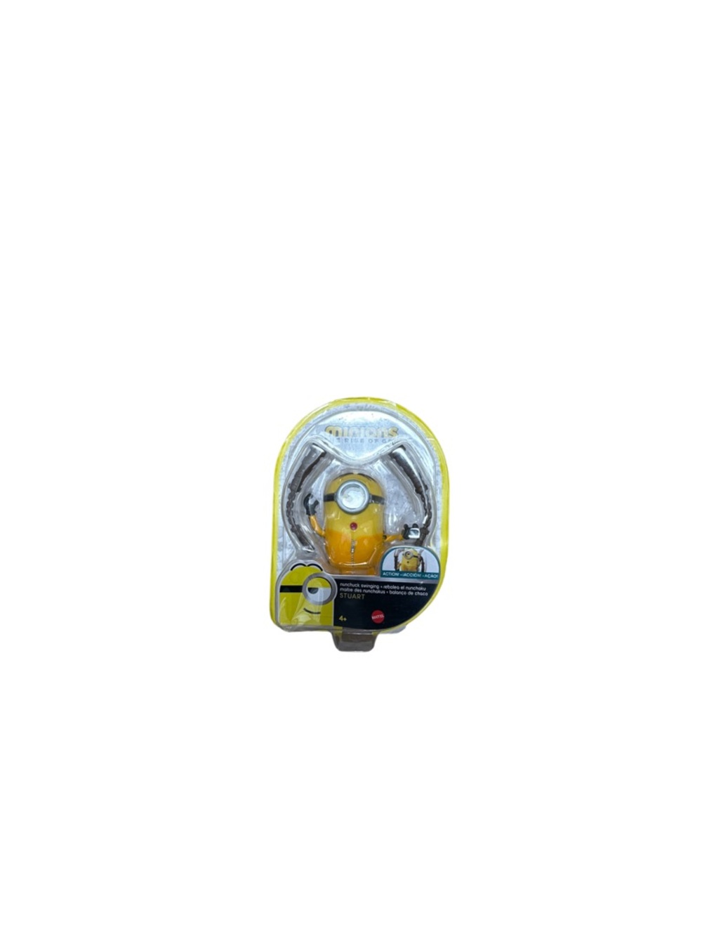 Mattel Yellow Minions Stuart Action Figure